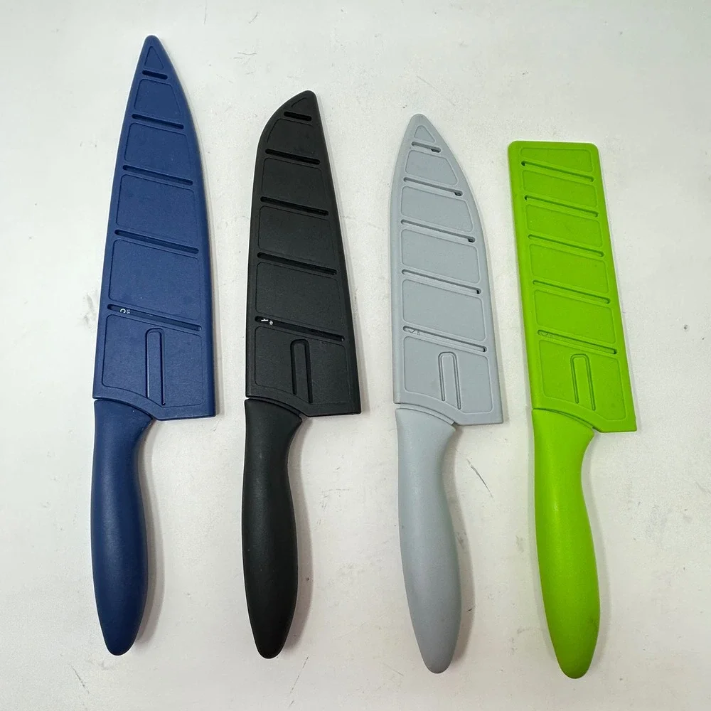 Kai Pure Komachi 2 Kitchen Knife Set 4 Piece Coated Stainless Steel with Sheaths